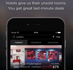 Travel Planning Apps - Hotel Tonight