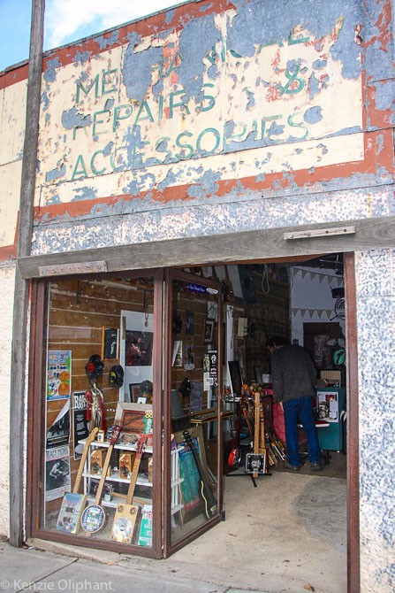 Yackandandah musical instrument shop